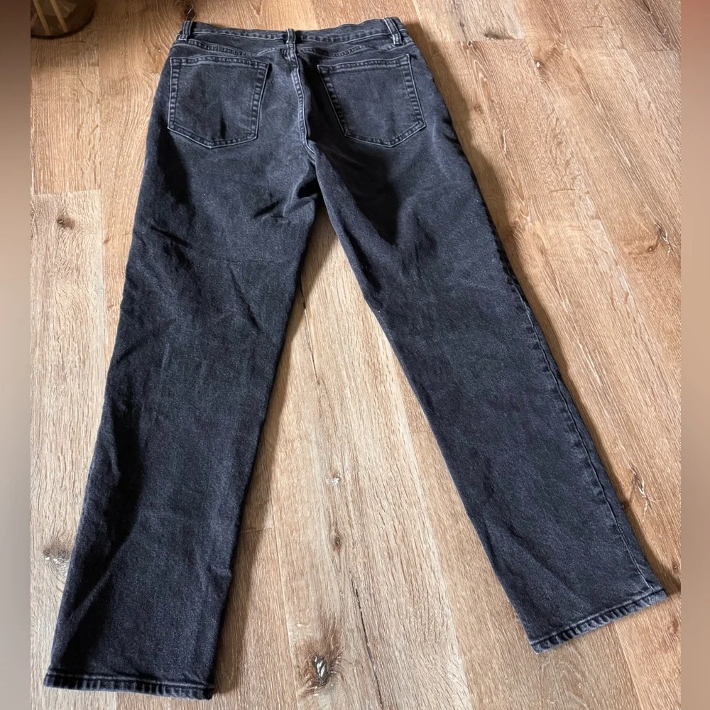 Frame The Borrowed Washed Black Straight Jeans‎ size 29 - Picture 7 of 10